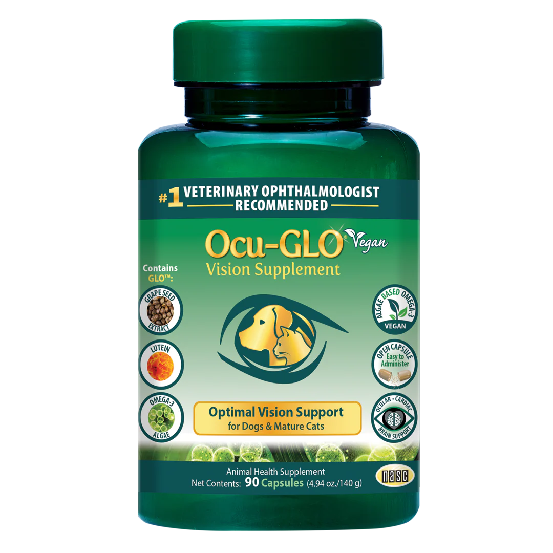 Ocu-GLO® VEGAN Powder Blend for Cats & Dogs (90ct)