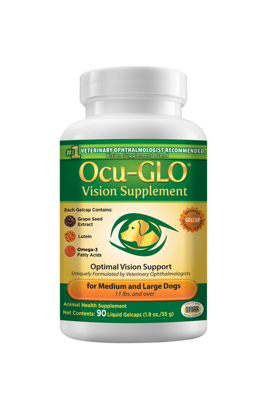 Ocu-GLO Gel Caps for Medium to Large Dogs (90ct) Bottle